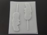 228sp Ocean Princess Chocolate or Hard Candy Lollipop Mold